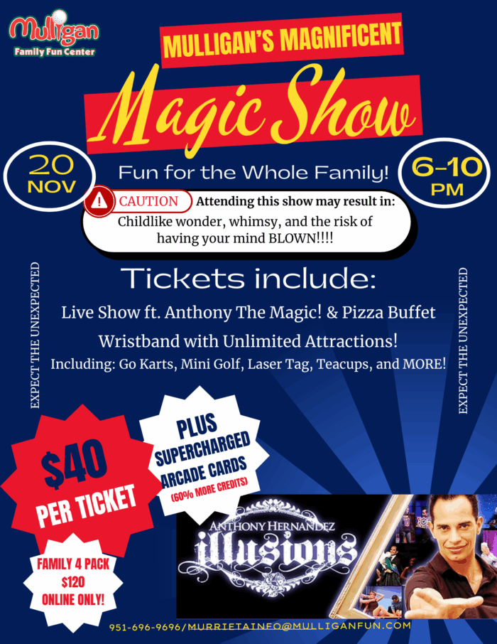 Mulligan Night of Magic 2025 FAMILY FOUR PACK
